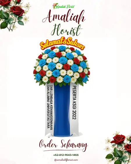 Standing Flowers Bakom